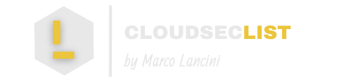 CloudSecList by Marco Lancini